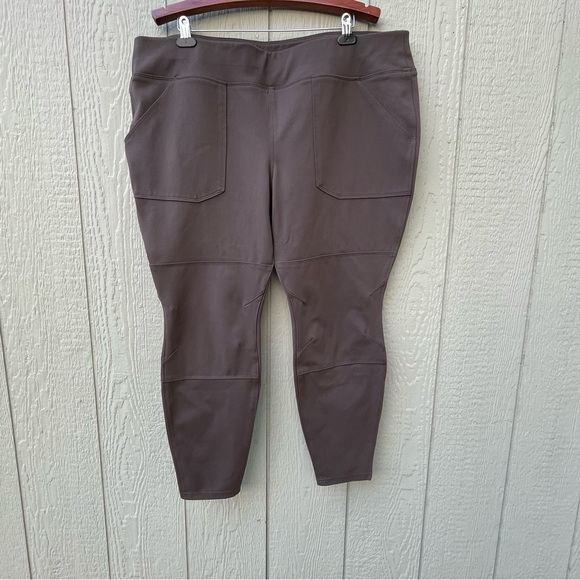 Carhartt Force Fitted Midweight Utility Leggings Womens plus size 2X Brown Stret - Picture 1 of 15